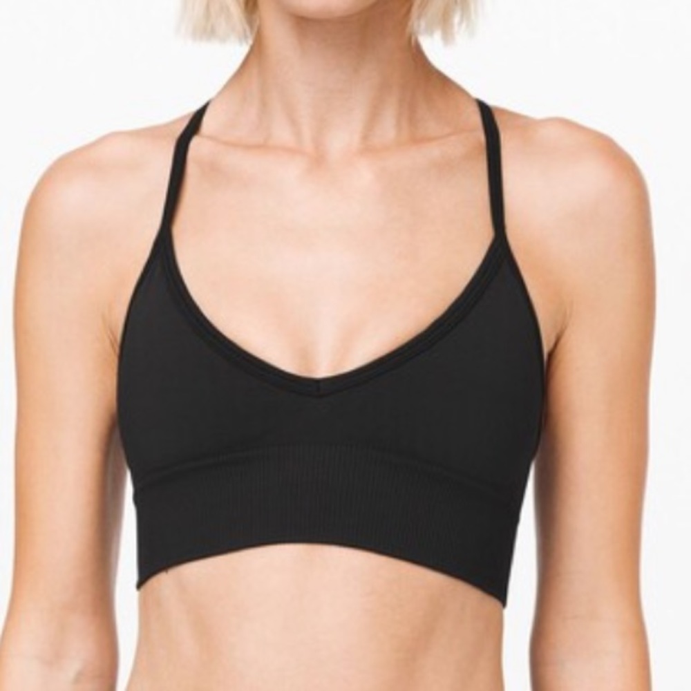 Lululemon Black Ebb to Street Bra